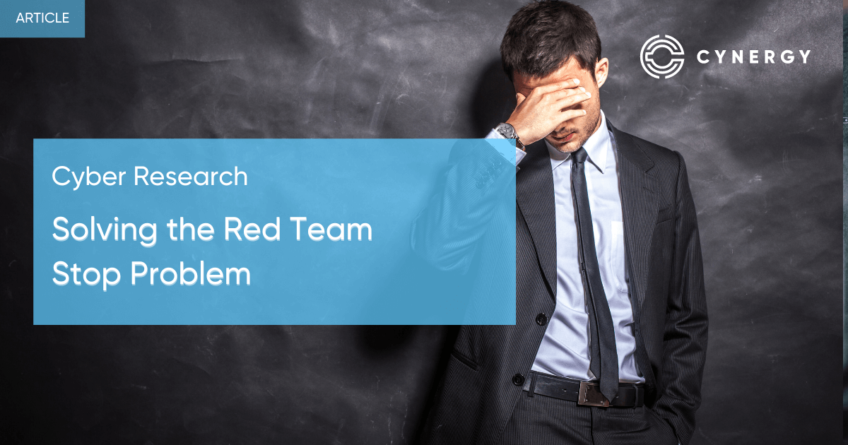 solving the red team problem (1)